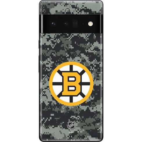 NHL Boston Bruins Camo Google Pixel 6 Pro Skin